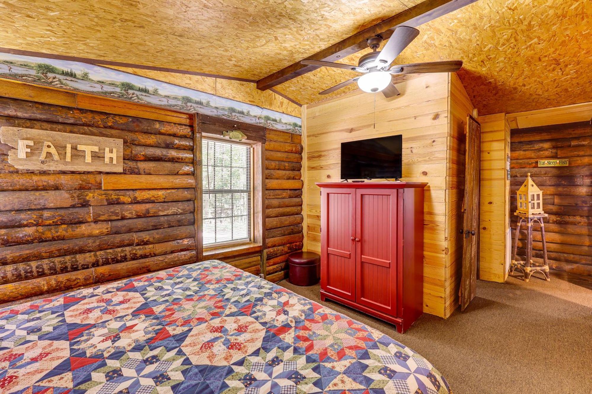 Arkansas Log Cabin Rental Near Lake Greeson! Mount Moriah Exterior foto